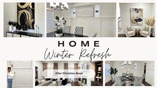 Light \u0026 Airy Home Refresh After Holiday Clutter | Decor Styling Tips To Elevate Your Home | Eleanos