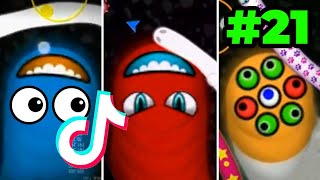 Kumpulan TikTok WormsZone.io viral video - cacing game Tik Tok #21