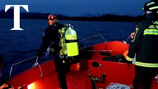 Boat capsizes on Lake Maggiore