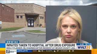 Sevier County inmate charged after possible drug exposure ‘incident’ at jail, sheriff says