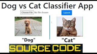 Cat Dog classification Project using CNN and Deployed on Flask | Source Code Download | UBprogrammer