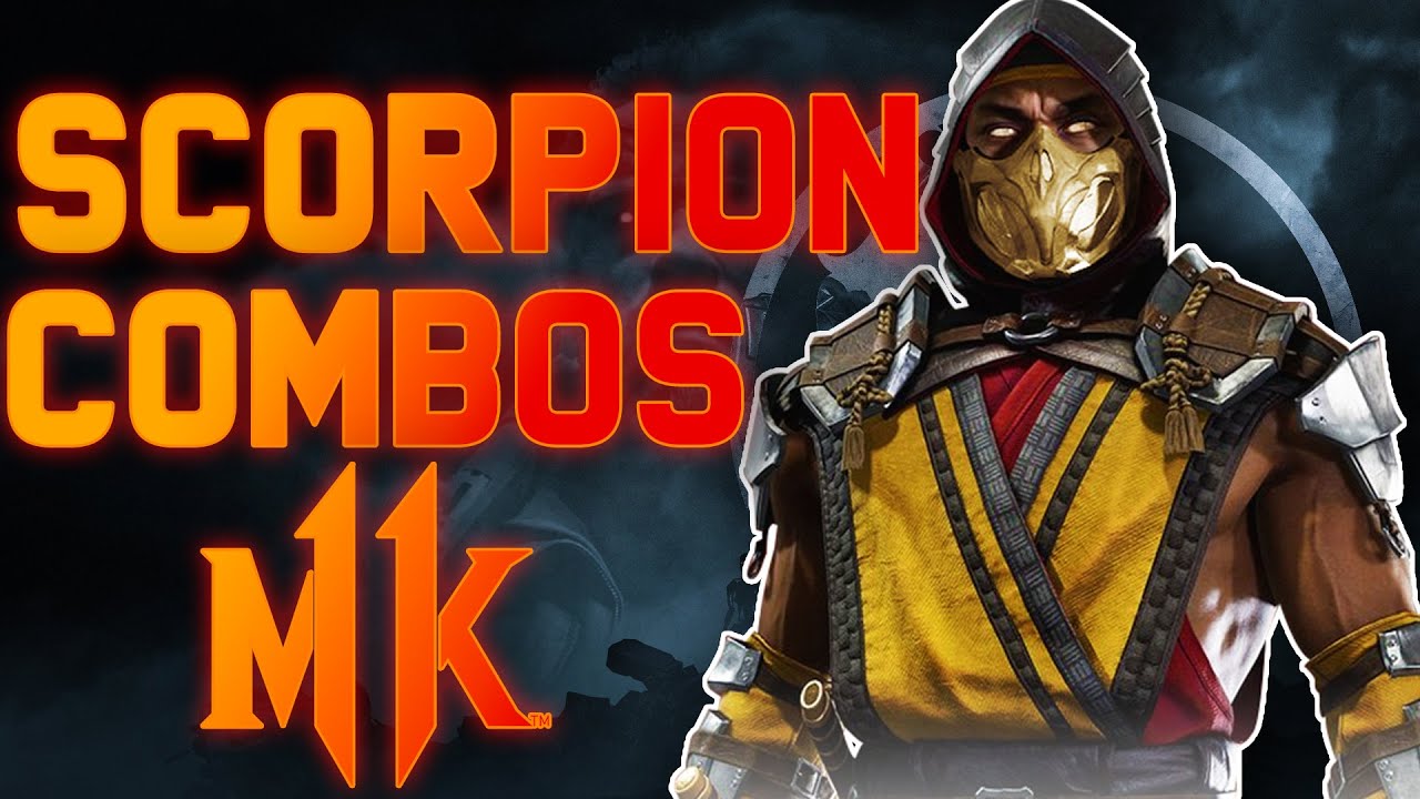 Easy Scorpion Combos Mortal Kombat 11 Guide - YouTube