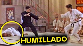 Bruce Lee Humilla a un Profesor de Karate en su Propio Dojo