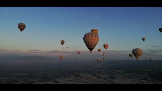 Türkei 2024 - Ballonflug über Pamukkale