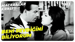 Maceralar Kralı - Kızı Kendine Aşık Etti | Ayhan Işık Semra Sar | Yeşilçam Filmi