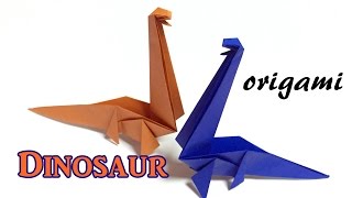 How To Make Paper Dinosaurs 3 Time Lapse Origami
