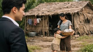 Tỷ Phú Lén Về Thăm Con, Chết Lặng Khi Thấy Vợ Cũ Và Các Con Sống Trong Căn Chòi Lá Nghèo