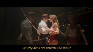 Zac Efron and Zendaya - Rewrite The Stars - The Greatest Showman • Lyrics