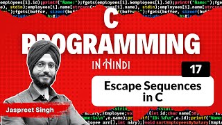 Escape Sequences in C