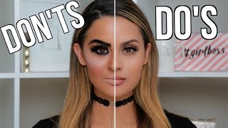 Makeup Mistakes To Avoid - Do's & Don'ts