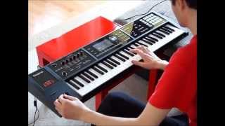 ROLAND FA-06 LIVE TRANCE SESSION 01