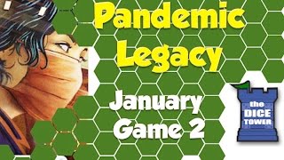 Pandemic Legacy Playthrough: January, Game 2 (SPOILERS)