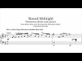 Thelonious Monk - Round Midnight (solo piano)