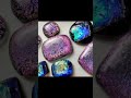 Dichroic fused glass tutorial/how to with microwave kiln! craft ideas/jewelry Glass fusing cabochons