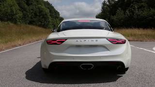 Alpine A110: Pure Engine Noise And Drifting