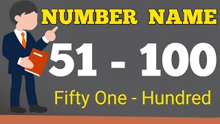 number names from 51 to 100 | learn number name | 51 se 100 tak ka number name