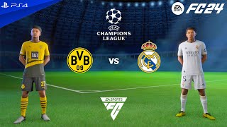 FC 24 PS4 - Dortmund vs Real Madrid | UEFA Champions League Final 23/24