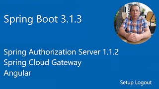 Spring Authorization Server - Spring Cloud Gateway - Angular App Setup - Login & Logout