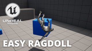 How to Make an Easy Ragdoll in Unreal Engine 5