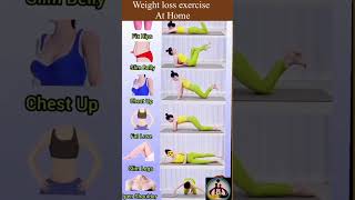 Weight loss exercises at home Part-134@yoga @bellyfatloss @short_HD