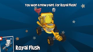 🔥GOLD ROYAL FLUSH UNLOCK AND ROCKET BOOST COMPILATION | BEACH BUGGY RACING 2