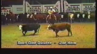 RDVideo - 1983 NCHA Open Futurity - Joe Heim \u0026 Docs Okie Quixote