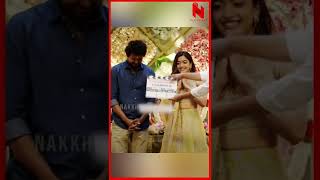 Thalapathy-க்கு திருஷ்டி சுற்றி போடும் Rashmika Mandanna | Cute Video | Thalapathy 66 Pooja| #Shorts