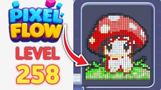 Pixel Flow Level 258 Walkthrough