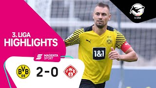 Borussia Dortmund II - FC Würzburger Kickers | 11. Spieltag, 2021/2022 | MAGENTA SPORT