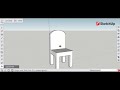 create a simple chair in sketchup new version