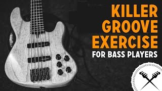 The "UPBEAT GROOVE EXERCISE" /// Scott's Bass Lessons