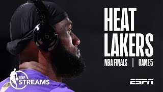 LeBron and the Lakers try to close out the Heat | NBA Finals Game 5 Preview | Hoop Streams