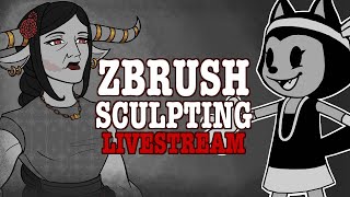 ZBrush Sculpting Stream 3--(KICKSTARTER HAS 3 DAYS LEFT!)