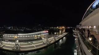 VR 360度動画 MSCクルーズ東京港 離岸