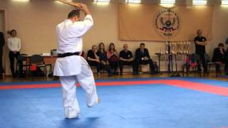 Okikukai Shohei ryu Uechi-ryu karate do / tameshiwari /