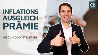 Inflationsausgleichprämie – bis zu 3.000€ steuerfrei