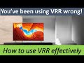 X900H VRR - How To Use VRR Effectively