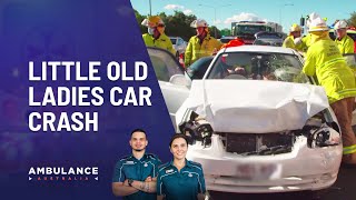 Little Old Ladies Car Crash On The Motorway | Ambulance Australia | Channel 10
