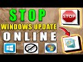 Stop Windows Update Online Tutorial (Step by Step Guide – Full Tutorial)