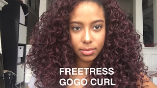 FREETRESS Gogo Curl 99J Review - Detangling Process - FAQs