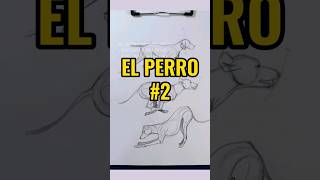 EL PERRO - Parte 2 #tecnicasdedibujo  #shorts #tutorialdibujo