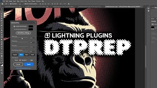 Lightning DTPrep Photoshop - Interactive Halftone Plug-in