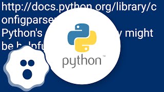How to read and write INI file with Python3?