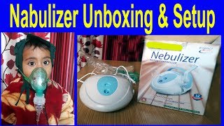 How to Use & Setup Nebulizer | Best Steamer Machine for cold and Cough | Nabulizer से भांप कैसे दे |