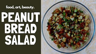 ഒരു അടിപൊളി പീനട്ട് ബ്രഡ് സലാഡ് / Healthy Salad / Peanut Bread Salad