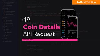 Download coin details by creating a data model, view model, and API request | SwiftUI Crypto App #19