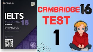 IELTS Listening Test 2024 | Cambridge 16 Test 1 Full Audio with Solutions | Academic \u0026 GT