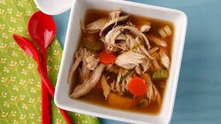 Asian Chicken Soup - Healthy Dinner Recipes - Weelicious