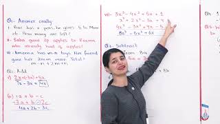 Class 6 - Mathematics - Chapter 8 - Lecture 3 - Exercise 8b (Q1- Q5) - Allied Schools