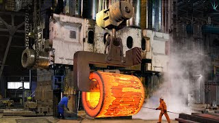 The Amazing Process of Melting and Forging Gigantic Metal Parts